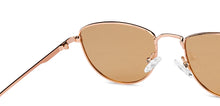 Load image into Gallery viewer, Gold Cat Eye Full Rim Women Sunglasses by Vincent Chase Polarized-200475