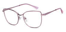 Load image into Gallery viewer, Gold Cat Eye Full Rim Unisex Eyeglasses by John Jacobs-150676