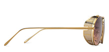 Load image into Gallery viewer, Gold Aviator Full Rim Unisex Sunglasses by John Jacobs-152192