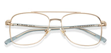 Load image into Gallery viewer, Gold Square Full Rim Unisex Eyeglasses by John Jacobs-201448