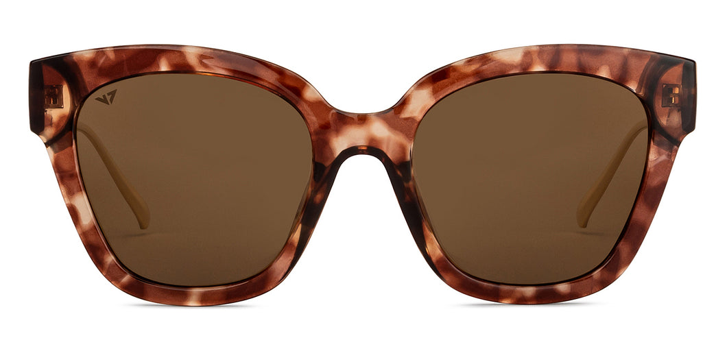 Tortoise Cat Eye Full Rim Unisex Sunglasses by Vincent Chase Polarized-201173