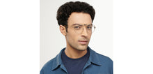 Load image into Gallery viewer, Gold Square Full Rim Unisex Eyeglasses by John Jacobs-150962