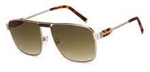 Load image into Gallery viewer, Gold Square Full Rim Unisex Sunglasses by John Jacobs-150964