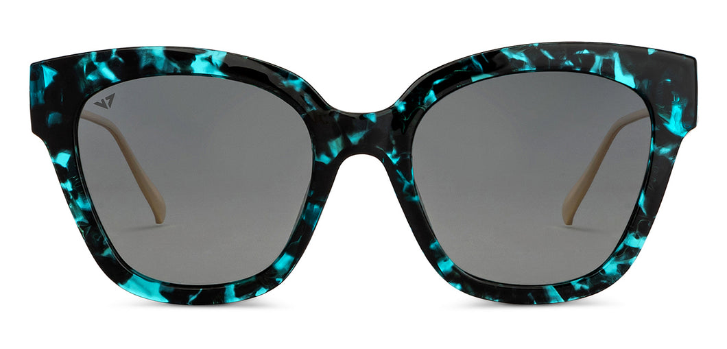 Tortoise Cat Eye Full Rim Unisex Sunglasses by Vincent Chase Polarized-201172