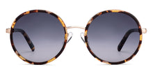 Load image into Gallery viewer, Tortoise Round Full Rim Unisex Sunglasses by John Jacobs-152715