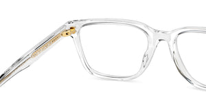 Transparent Rectangle Full Rim Unisex Eyeglasses by Vincent Chase Computer Glasses-205157