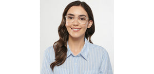 Transparent Rectangle Full Rim Unisex Eyeglasses by Vincent Chase Computer Glasses-205157