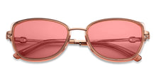 Load image into Gallery viewer, Gold Cat Eye Full Rim Unisex Sunglasses by John Jacobs-152713