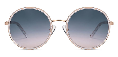 Transparent Round Full Rim Unisex Sunglasses by John Jacobs-152716