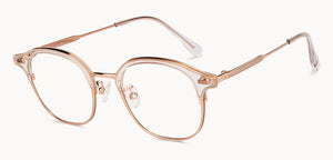 Transparent Round Full Rim Unisex Eyeglasses by John Jacobs-149491