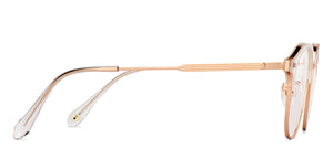 Transparent Round Full Rim Unisex Eyeglasses by John Jacobs-149491