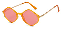 Load image into Gallery viewer, Yellow Geometric Full Rim Unisex Sunglasses by Vincent Chase Polarized-201187