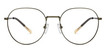 Load image into Gallery viewer, Green Round Full Rim Unisex Eyeglasses by Vincent Chase-150400