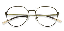 Load image into Gallery viewer, Green Round Full Rim Unisex Eyeglasses by Vincent Chase-150400
