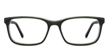 Load image into Gallery viewer, Green Rectangle Full Rim Men Eyeglasses by Fossil-201231