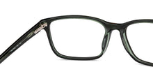 Load image into Gallery viewer, Green Rectangle Full Rim Men Eyeglasses by Fossil-201231