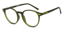 Load image into Gallery viewer, Green Round Full Rim Unisex Eyeglasses by Lenskart Air-210788