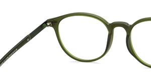 Green Round Full Rim Unisex Eyeglasses by Lenskart Air-210788