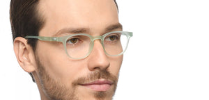 Jade Green Wayfarer Full Rim Unisex Eyeglasses by Lenskart Hustlr-212973