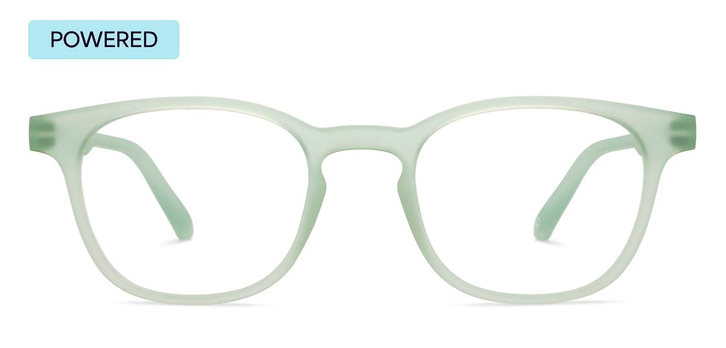 Jade Green Wayfarer Full Rim Unisex Eyeglasses by Lenskart Hustlr-212973