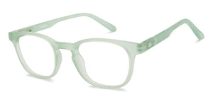 Jade Green Wayfarer Full Rim Unisex Eyeglasses by Lenskart Hustlr-212973