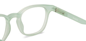 Jade Green Wayfarer Full Rim Unisex Eyeglasses by Lenskart Hustlr-212973