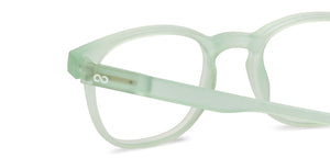 Jade Green Wayfarer Full Rim Unisex Eyeglasses by Lenskart Hustlr-212973