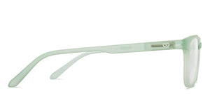 Jade Green Wayfarer Full Rim Unisex Eyeglasses by Lenskart Hustlr-212973