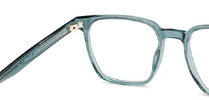 Green Square Full Rim Unisex Eyeglasses by Vincent Chase-151606
