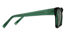 Load image into Gallery viewer, Green Wayfarer Full Rim Unisex Sunglasses by John Jacobs-201672