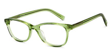 Load image into Gallery viewer, Green Rectangle Full Rim Unisex Eyeglasses by John Jacobs-152889
