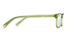 Load image into Gallery viewer, Green Rectangle Full Rim Unisex Eyeglasses by John Jacobs-152889