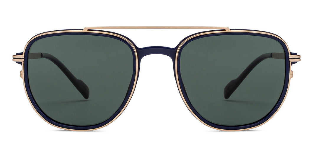 Blue Aviator Full Rim Unisex Sunglasses by Lenskart STUDIO-205466