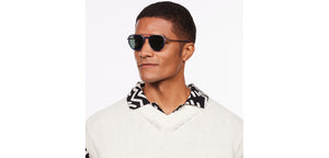Blue Aviator Full Rim Unisex Sunglasses by Lenskart STUDIO-205466