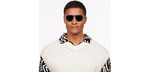 Blue Aviator Full Rim Unisex Sunglasses by Lenskart STUDIO-205466