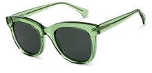 Load image into Gallery viewer, Green Cat Eye Full Rim Unisex Sunglasses by John Jacobs-152273
