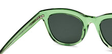 Load image into Gallery viewer, Green Cat Eye Full Rim Unisex Sunglasses by John Jacobs-152273