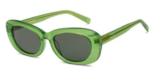 Load image into Gallery viewer, Green Rectangle Full Rim Women Sunglasses by John Jacobs-213097