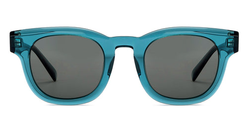 Green Wayfarer Full Rim Unisex Sunglasses by John Jacobs-201709