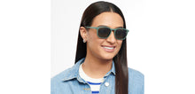 Load image into Gallery viewer, Green Wayfarer Full Rim Unisex Sunglasses by Vincent Chase Polarized-200448