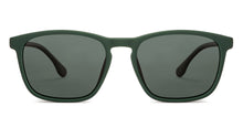 Load image into Gallery viewer, Green Wayfarer Full Rim Unisex Sunglasses by Vincent Chase Polarized-200448