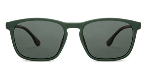 Green Wayfarer Full Rim Unisex Sunglasses by Vincent Chase Polarized-200448