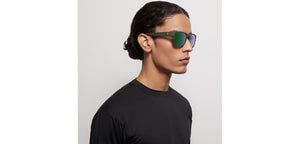 Green Wayfarer Full Rim Unisex Sunglasses by Lenskart Boost-206502