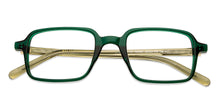 Load image into Gallery viewer, Green Square Full Rim Unisex Eyeglasses by John Jacobs-153091