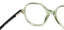 Load image into Gallery viewer, Green Geometric Full Rim Unisex Eyeglasses by Vincent Chase-152901