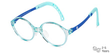 Load image into Gallery viewer, Green Round Full Rim Kids Eyeglasses by Hooper-204351