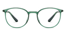 Load image into Gallery viewer, Green Round Full Rim Unisex Eyeglasses by Lenskart Air-151537