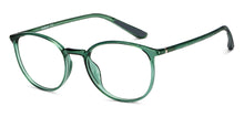Load image into Gallery viewer, Green Round Full Rim Unisex Eyeglasses by Lenskart Air-151537