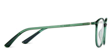 Load image into Gallery viewer, Green Round Full Rim Unisex Eyeglasses by Lenskart Air-151537