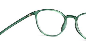 Green Round Full Rim Unisex Eyeglasses by Lenskart Air-151537